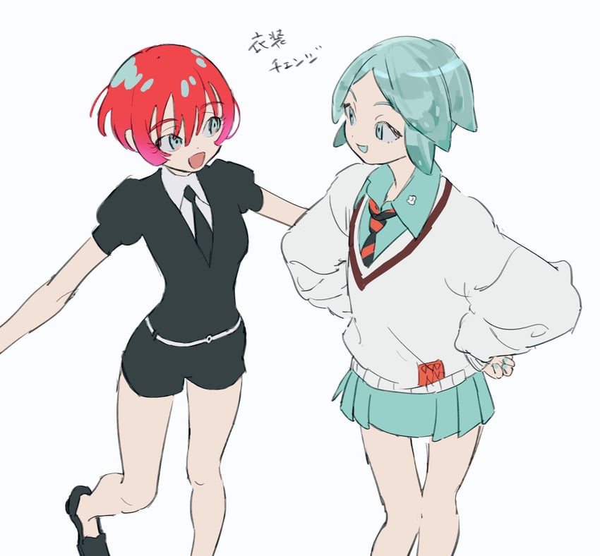 amate yuzuriha, phosphophyllite, and kurosawa tomoyo (gundam and 2 more) drawn by tkrkve43