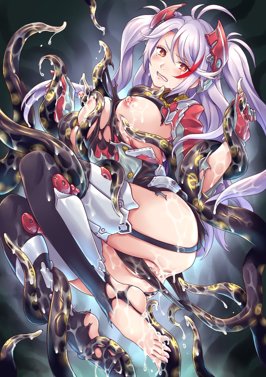 prinz eugen (azur lane) drawn by kuragetakos