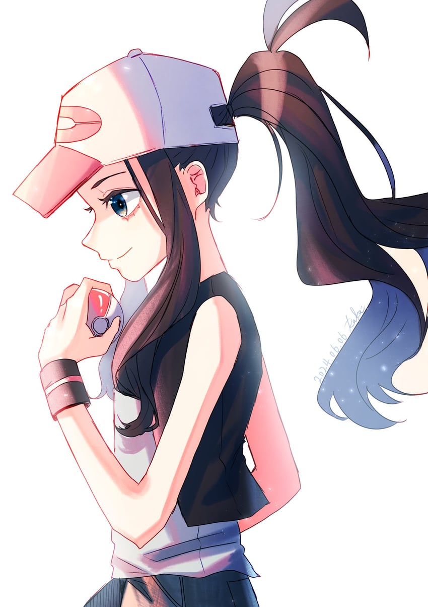hilda (pokemon and 1 more) drawn by r.aka.