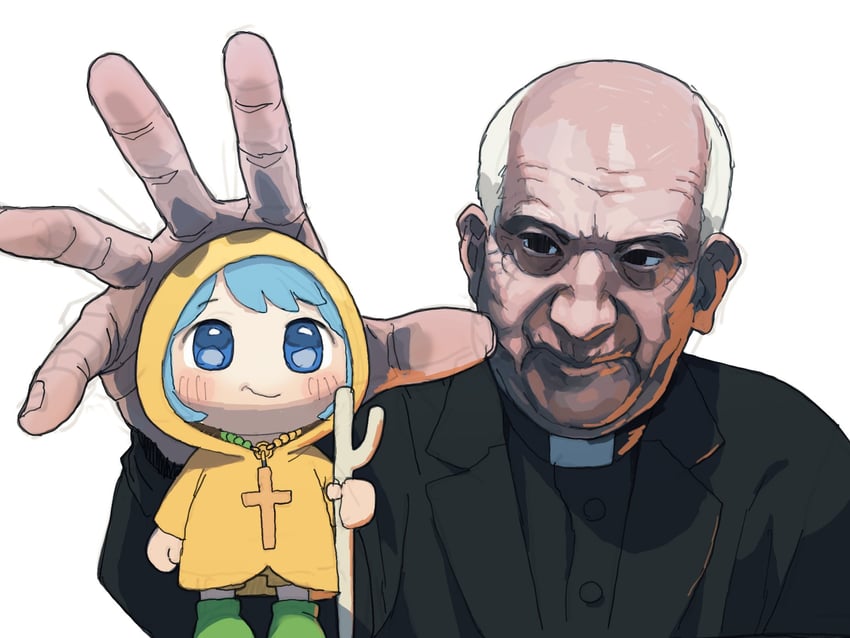 luce and rino fisichella (real life and 1 more) drawn by possummachine