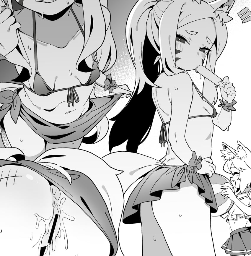 senko and shiro (sewayaki kitsune no senko-san) drawn by yamai_(yamaichandayo)