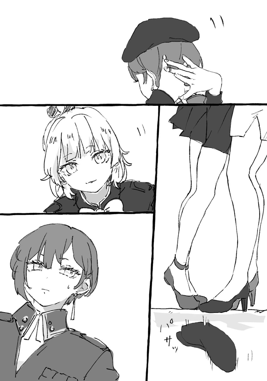 nanase nanami and tezuka saki (heaven burns red) drawn by nanashisanhvbn