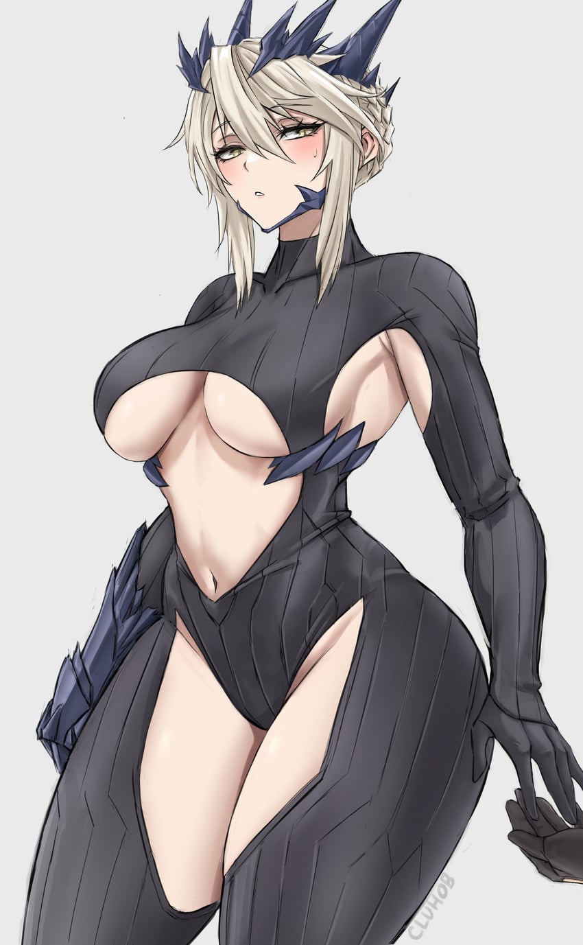 artoria pendragon (fate and 1 more) drawn by cluhob