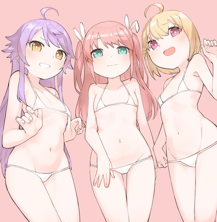 otori michiru, otonashi ichie, and nonomiya lalafin (shoujo kageki revue starlight and 1 more) drawn by goe_(g-o-e)