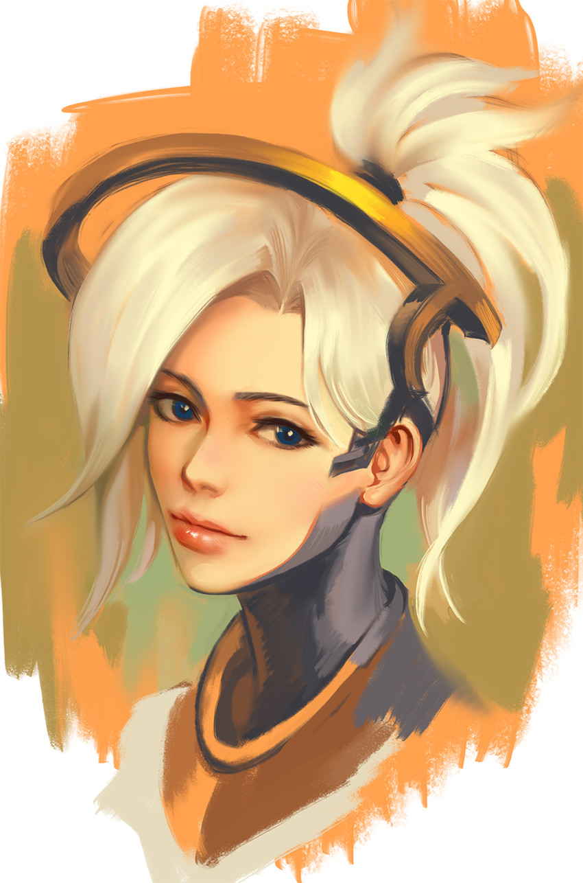 mercy (overwatch and 1 more) drawn by dopey_(dopq)