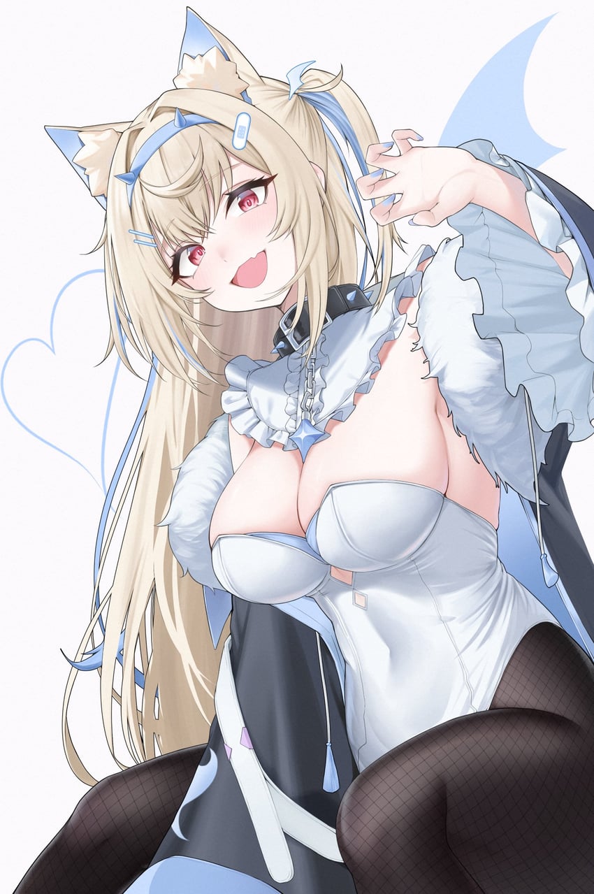 fuwawa abyssgard (hololive and 1 more) drawn by mintz912