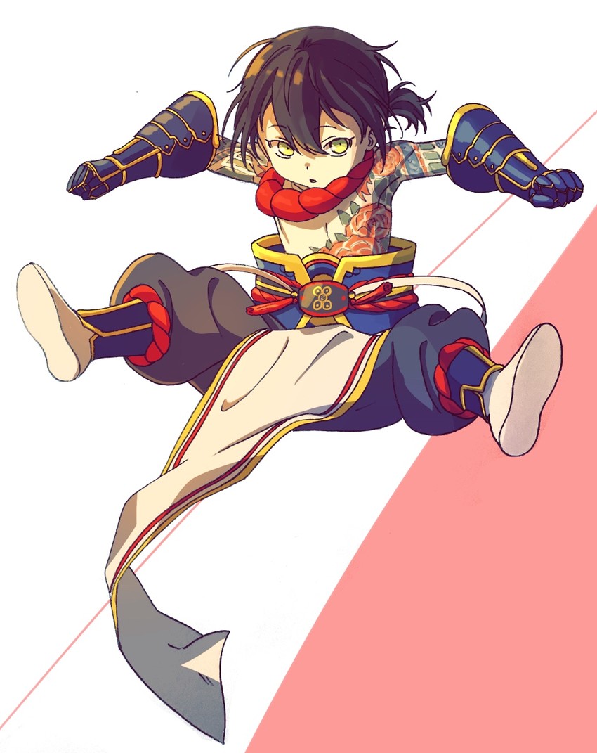 yan qing (fate and 1 more) drawn by mi_(pic52pic)