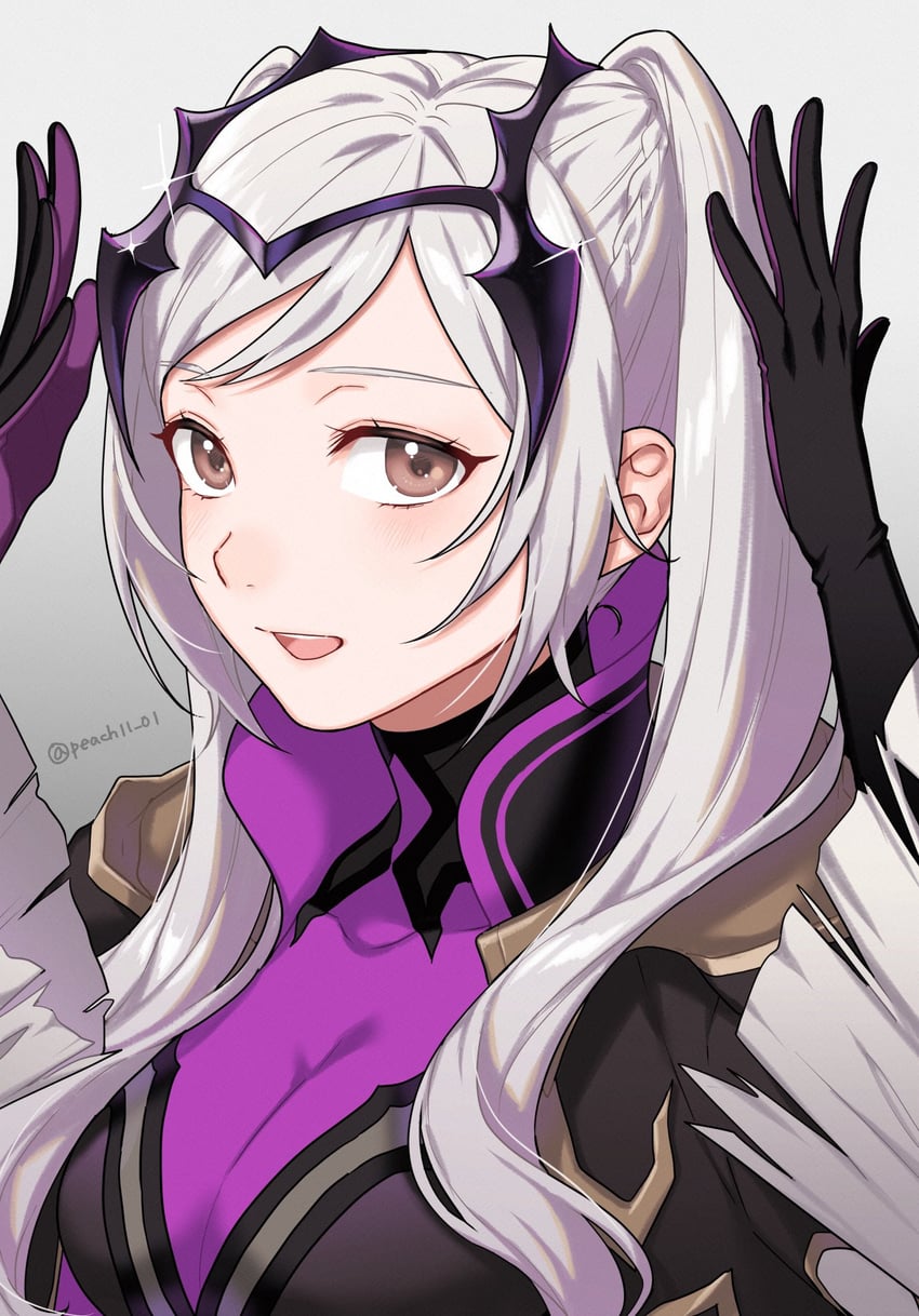 female robin (fire emblem and 2 more) drawn by shamu_(peach11_01)