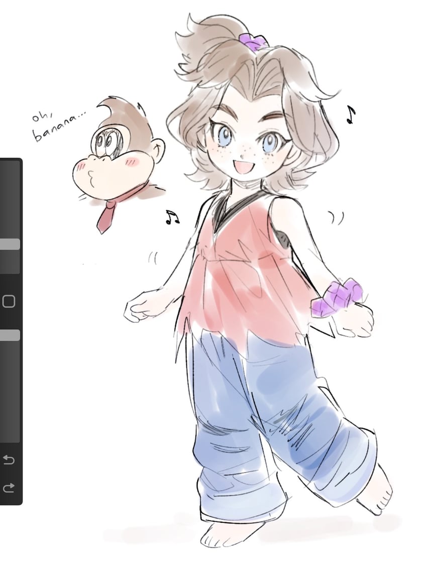 donkey kong and pauline (donkey kong and 1 more) drawn by aubz
